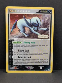 Absol 15/92 Legend Maker Reverse Holo Rare Pokemon TCG Nintendo NM - Image 1