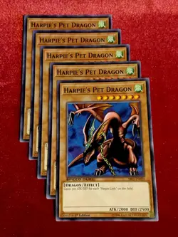 Yu-Gi-Oh! (x5) Speed Duel 1st Edition - Harpie's Pet Dragon SBLS-EN020 Unplayed - Image 1