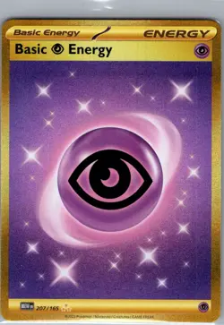 Basic Psychic Energy 207/165 SV: Scarlet & Violet 151 - Pokemon Card - NM - Image 1