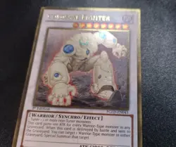 Colossal Fighter PGLD-EN043 Premium Gold Rare 1st Edition Yugioh Card LP - Image 2