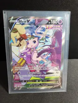 Pokemon TCG Fusion Strike Holo Mew v Alt Art Ultra Rare Card 251/264 - Image 3