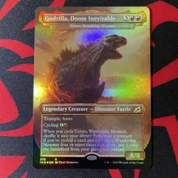 MTG Godzilla, Doom Inevitable Foil Ikoria: Lair of Behemoths #375 - Image 2