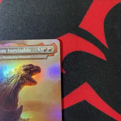 MTG Godzilla, Doom Inevitable Foil Ikoria: Lair of Behemoths #375 - Image 4