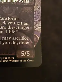 Sephiroth - Fabled SOLDIER | Borderless Surge Foil | Final Fantasy | MTG - Image 3