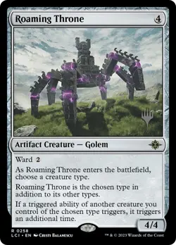 Roaming Throne (Promo Pack) [The Lost Caverns of Ixalan Promos] Near Mint - Image 1
