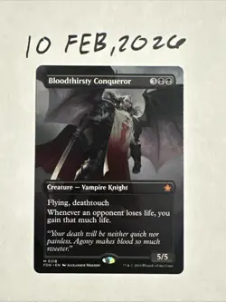Bloodthirsty Conqueror (Borderless) Foundations Regular - Image 1