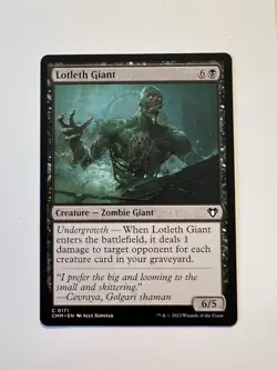 Lotleth Giant - MTG Commander Masters - NM - Image 1