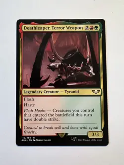 Deathleaper, Terror Weapon - MTG 40k Universes Beyond: Warhammer 40,000 - NM - Image 1