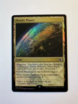 Nearby Planet - FOIL - MTG Unfinity - NM - Image 1