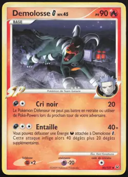 Carte Pokemon Demolosse 50/127 Platine Francais - Image 1