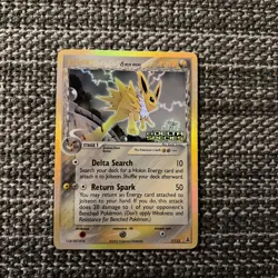 Pokemon TCG Jolteon #7/113 EX Delta Species Reverse Holo Rare Stamped 2005 VTG - Image 1