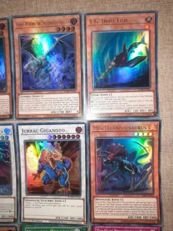 Yugioh - Lotto 12x Jurrac/Yang-Zing/Gem Knight/Utopia/T.g./Synchro/ Ultra Rare - Image 3
