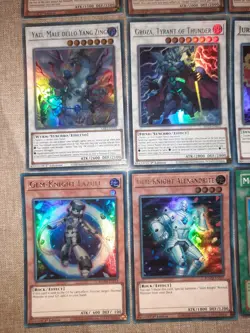Yugioh - Lotto 12x Jurrac/Yang-Zing/Gem Knight/Utopia/T.g./Synchro/ Ultra Rare - Image 4