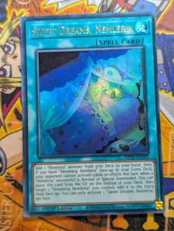 Yugioh Sweet Dreams, Nemleria MP24-EN197 Ultra Rare 1st Ed - Image 1
