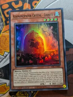 Adamancipator Crystal - Leonite - SESL-EN004 - Super Rare - Image 1