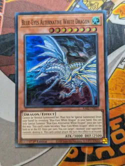 Yu-Gi-Oh! - Blue-Eyes Alternative White Dragon - RA02-EN010 - Super Rare 1st Ed - Image 1