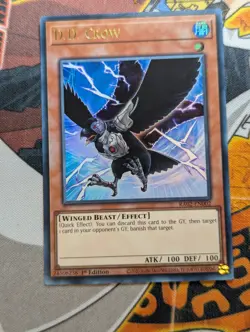 Yu-Gi-Oh! - D.D. Crow - RA02-EN002 - Ultra Rare - 1st Edition - Image 1