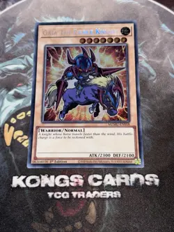 MZMU-EN058 Gaia The Fierce Knight Secret Rare YuGiOh! NEW - Image 1