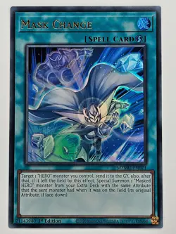 YuGiOh - MZMU-EN071 Mask Change - Ultra Rare - Image 1