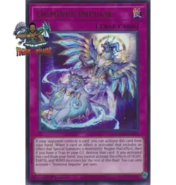 Yugioh! 1x Dominus Impulse MZMU-EN126 Ultra Rare 1st Ed NM - Image 1