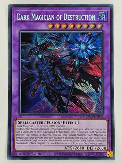 YuGiOh - MZMU-EN011 Dark Magician of Destruction - Secret Rare - Image 1