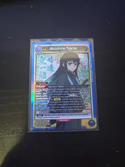 Union Arena Demon Slayer Vol 2 Muichiro Tokito UEX05BT/KMY-3-039 Super Rare SR - Image 1