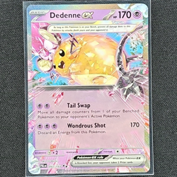 Dedenne ex - 093/193 - Double Rare - Paldea Evolved - Pokemon Card - NM/M - Image 1