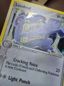 Pokemon Card - Loudred Hidden Legends 39/101 Energy Holo HP - Image 4