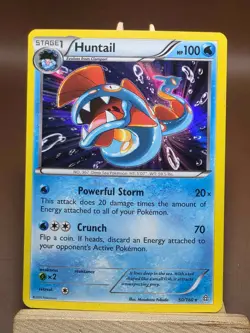Huntail 50/160 HP Holo Rare Pokemon Card- XY Primal Clash - Image 1
