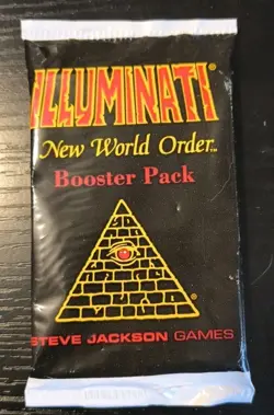 LIMITED 1994 1st Edition Booster Pack Illuminati INWO Card Game 15 Cards - Image 1