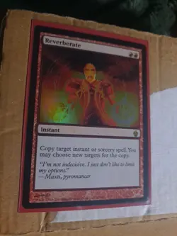 Reverberate Premium Deck Series: Fire and Lightning Foil - Image 1