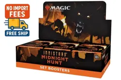 MTG: Magic The Gathering Innistrad Midnight Hunt Booster Box Sealed 30 Packs - Image 1
