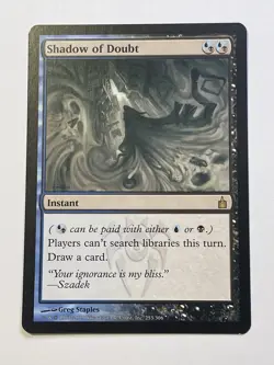 MTG Shadow of Doubt LP Ravnica: City of Guilds Regular Magic The Gathering - Image 1