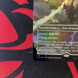 MTG Ghidorah, King of the Cosmos #379 Ikoria: Lair of Behemoths Foil - Image 5