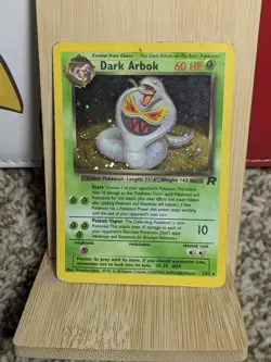 Pokemon Dark Arbok Holographic Rare TCG Card 2/82 Wizards Of The Coast Vintage - Image 1
