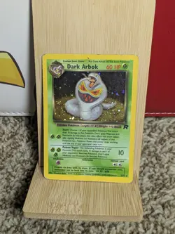 Pokemon Dark Arbok Holographic Rare TCG Card 2/82 Wizards Of The Coast Vintage - Image 2