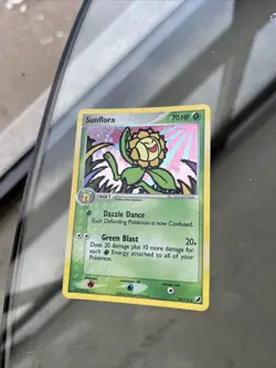 Pokemon TCG Sunflora EX Unseen Forces 16/115 Holo Holo Rare - Image 1