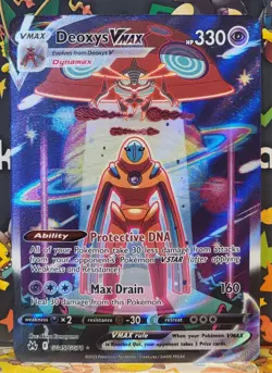 Pokemon Crown Zenith Deoxys VMAX GG45/GG70 Full Art Alt Art NM-M - Image 1