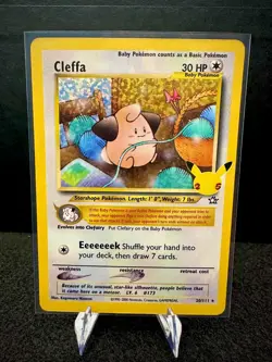 Cleffa 20/111 Celebrations 25th Anniversary Classic Collection Pokemon TCG NM - Image 1