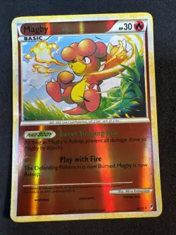 Magby 46/95 Call of Legends Reverse Holo Pokemon - Image 1