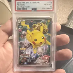 Pokemon Pikachu 175/XY-P XY-P Promo Holo Japanese PSA 10 2015 - Image 1