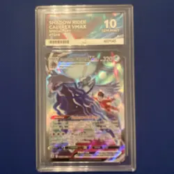 Pokemon tcg - astrial radiance - Shadow Rider Calyrex VMAX TG18/TG30 - ace 10 - Image 1