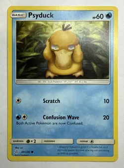 Psyduck - 40/236 Cosmic Eclipse - Pokemon TCG - 2019 - Near Mint - Image 1