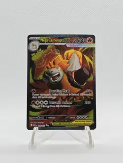 Mega Camerupt ex 156/132 Ultra Rare Holo Pokemon Mega Evolution - Image 1