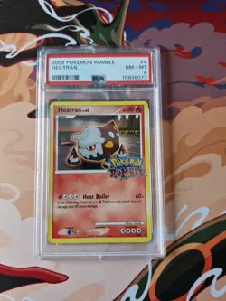 PSA 8 heatran 4/16 pokemon rumble - Image 1