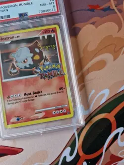 PSA 8 heatran 4/16 pokemon rumble - Image 4