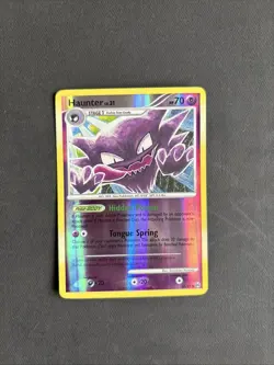 Pokemon TCG Haunter 41/99 Arceus 2009 Reverse Holo Uncommon - LP/NM - Image 1