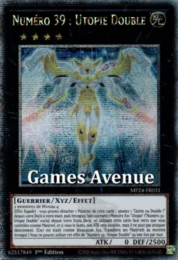 Yu-Gi-Oh ! Numero 39 : Utopie Double MP24-FR031 VF/QUARTER - Image 1