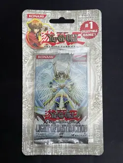 Yu-Gi-Oh! yugioh LIGHT OF DESTRUCTION LODT 1st Edition Blister Pack Sealed - Image 1