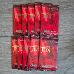 STAR WARS CCG YOUNG JEDI MENACE OF DARTH MAUL, 11 CARD BOOSTER PACKS X 22 - Image 1
